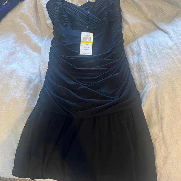 BCBG jersey net black dress - Picture 5 of 5